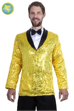 GIACCA PAILLETTES ORO